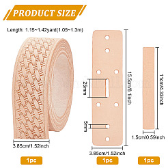 Cowhide Leather Women's Waist Belt Strap Accessories&nbsp;FIND-WH0117-37