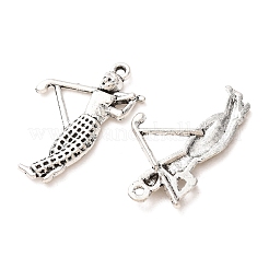 Tibetan Style Alloy Pendants&nbsp;AL-CBA5212-23AS