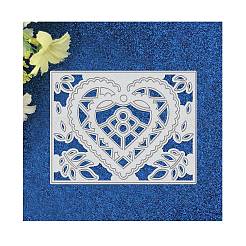 Heart Carbon Steel Cutting Dies Stencils&nbsp;DIY-WH0170-061