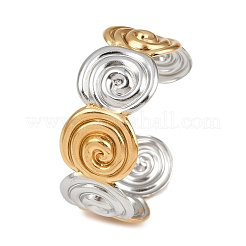 304 Stainless Steel Cuff Bangles for Women&nbsp;BJEW-G757-09GP