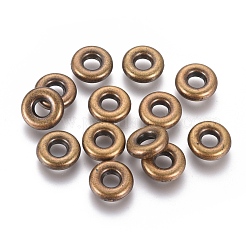 CCBプラスチックフレームコネクター  リング  アンティークブロンズ  10.5x3mm  内径：4mm&nbsp;CCB-E065-02AB