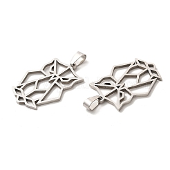 Non-Tarnish 201 Stainless Steel Pendants&nbsp;STAS-K251-035P