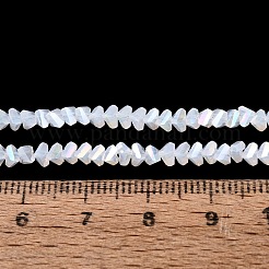 Electroplate Imitation Jade Glass Beads Strands&nbsp;EGLA-Q139-01A-B01