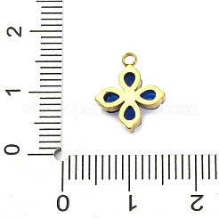 304 Stainless Steel Micro Pave Cubic Zirconia Pendants&nbsp;STAS-U042-06G-03