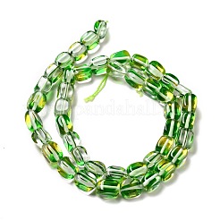 Electroplated Synthetic Moonstone Beads Strands&nbsp;G-P473-A01-M