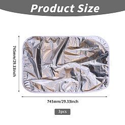 Aluminum Foil Chair Cover&nbsp;AJEW-WH0270-389