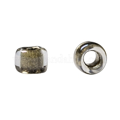 TOHOラウンドシードビーズ  日本製シードビーズ  （262)つの内側のカラークリスタル/レモンの裏地  15/0  1.5mm  穴：0.7mm  約3000PCS /ボトル  10 G /ボトル&nbsp;SEED-JPTR15-0262