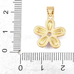 真鍮マイクロパヴェクリアキュービックジルコニアペンダント  エナメル  花のチャーム  長持ちメッキ  ラックめっき  鉛フリー＆カドミウムフリー  18KGP本金メッキ  ミックスカラー  17x15.5x4mm  穴：4x3.5mm&nbsp;KK-C170-26G