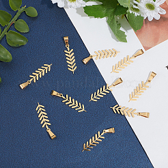 304 Stainless Steel Pendants&nbsp;STAS-UN0020-56G