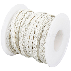 10M Flat Braided Imitation Leather Cords&nbsp;LC-CL0001-04D