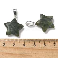 Natural Southern Jade Pendants&nbsp;G-B127-12P-10