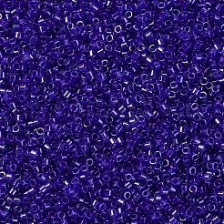 MIYUKIデリカビーズ  シリンダー  日本製シードビーズ  11/0  （db1896)透明ベリル光沢  1.3x1.6mm  穴：0.8mm  約2000PCS /ボトル  10 G /ボトル&nbsp;SEED-JP0008-DB1896