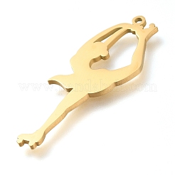 304 Stainless Steel Pendants&nbsp;STAS-R131-11G-03
