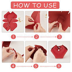 PU Leather Candy Gift Handbags&nbsp;ABAG-WH0032-60C