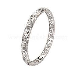 Brass Bangles for Women&nbsp;BJEW-D313-03P