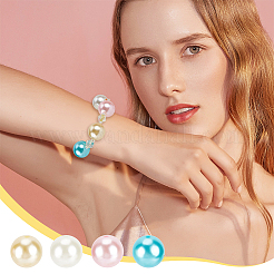 ABS Plastic Imitation Pearl Beads&nbsp;KY-PH0001-74B