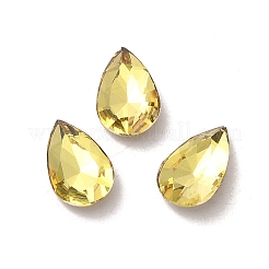 Glass Rhinestone Cabochons&nbsp;RGLA-P037-11A-D