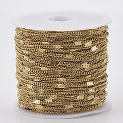 304 Stainless Steel Curb Chains&nbsp;STAS-R100-41
