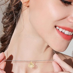 12Pcs Rack Plating Brass Clear Cubic Zirconia Pendants&nbsp;KK-GO0001-78