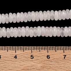天然石ローズクォーツビーズ連売り  滑らかなロンデル  6.5x2.5mm  穴：1.1mm  約167個/連  14.88''（37.8センチメートル）&nbsp;GG-CBAC08A-A08-01