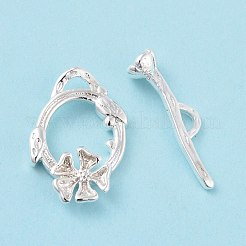 Eco-friendly Brass Toggle Clasps&nbsp;KK-D082-20S