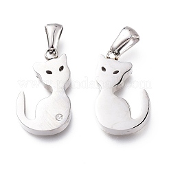 304 Stainless Steel Charms&nbsp;STAS-A047-01P