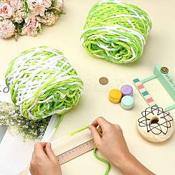 4 Skeins Super Bulky Segment Dyed Chunky Polyester Yarn&nbsp;FB-FSB9EF-01E