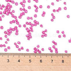 ベーキングペイントガラスのシードビーズ12/0  ラウンド  ミックスカラー  12/0  1.5~2mm  穴：0.5~1mm  10色  約6000PCS /カラー  60000個/セット&nbsp;SEED-US0001-04-2mm