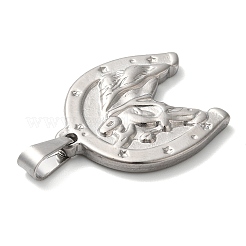 Non-Tarnish 304 Stainless Steel Pendants&nbsp;STAS-D069-05P