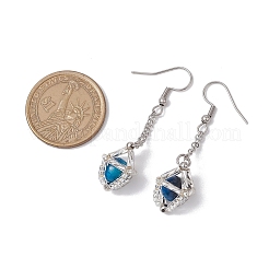 Glass Seed Beads Dangle Earrings&nbsp;EJEW-MZ00350-01