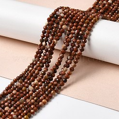 Natural Red Rainbow Jasper Beads Strands&nbsp;G-I353-03