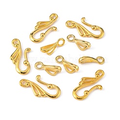 Tibetan Style Hook and Eye Clasps&nbsp;X-K08ZJ011