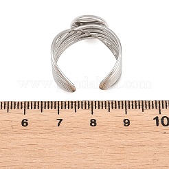 304ステンレス鋼オープンカフリング部品  ラウンドベゼルカップリングセッティング  ステンレス鋼色  12.5mm  19mm  トレイのサイズ：10mm&nbsp;STAS-F366-06B-P