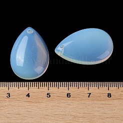 オパールペンダント  ティアドロップチャーム  30.5x20x6mm  穴：1mm&nbsp;G-M416-08A-05