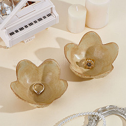 Flower Shape Porcelain Dessert Plate&nbsp;ODIS-WH0030-371