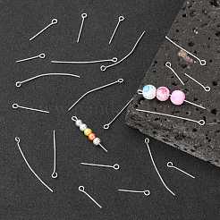 ミックスアイアイピン  銀色のメッキ  約1.6 CM-5.0センチ  厚さ0.7mm&nbsp;M-EP001Y-S