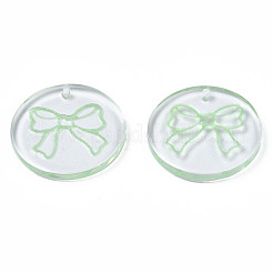 Transparent Resin Pendants&nbsp;RESI-N030-006E