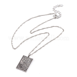 Alloy Pendant Necklaces&nbsp;NJEW-I241-02ASP-03