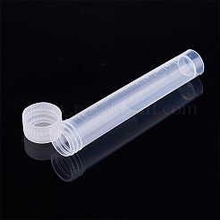 Clear Graduated Tube Plastic Bead Containers&nbsp;CON-BC0005-26