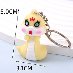 Snake PVC Bag Keychain&nbsp;PW-WGE01BD-02