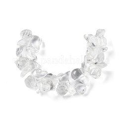 Chinese Zodiac Natural Quartz Crystal Carved Beads&nbsp;G-D300-01E