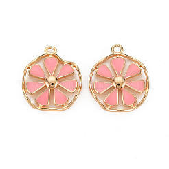 Brass Enamel Pendants&nbsp;KK-S356-667-NF