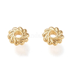 Eco-Friendly Alloy Spacer Beads&nbsp;PALLOY-WH0109-02G-NR