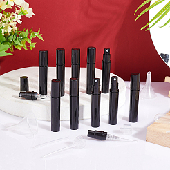 80 Sets 3ML Plastic Spray Bottles with 2Pcs Mini Transparent Plastic Funnel Hopper&nbsp;MRMJ-BC0003-28B