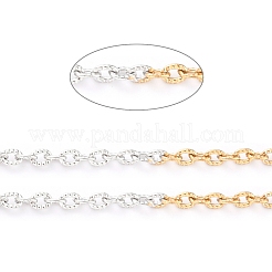 Two Tone 304 Stainless Steel Curb Chains&nbsp;CHS-B001-07
