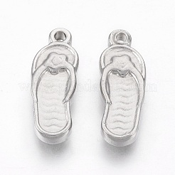 201 Stainless Steel Pendant Enamel Settings&nbsp;STAS-O118-44P