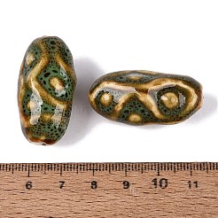 Vintage Handmade Porcelain Beads&nbsp;PORC-Q008-12B