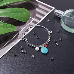 304ステンレススチールスペーサービーズ  ロンデル  ステンレス鋼色  6x5mm  穴：2mm  100個/箱&nbsp;STAS-NB0004-17