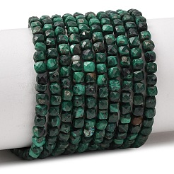Natural Malachite Beads Strands&nbsp;G-C262-C02-4mm