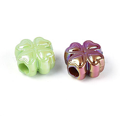 UV Plating Opaque Acrylic Beads&nbsp;SACR-T018-30M